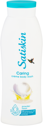 Satiskin Powder Fresh Crème Body Wash 500ml