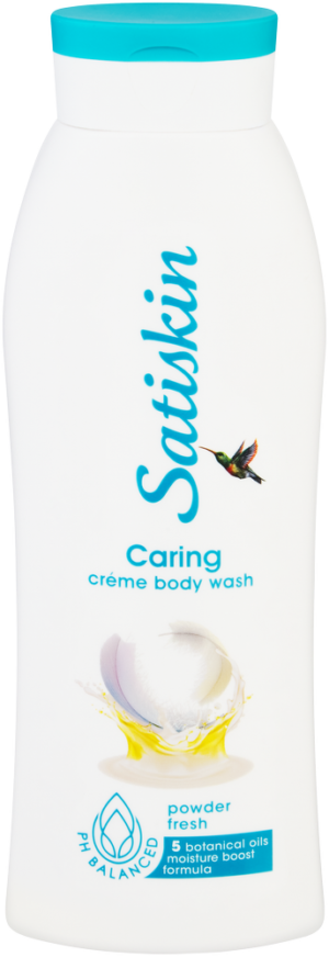 Satiskin Powder Fresh Crème Body Wash 500ml