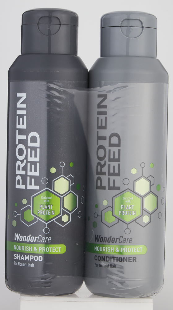 PROTECT HAIR SHAMPOO 500ml つめかえ用　2個 Protein Feed Protein Feed Nourish & Protect Shampoo & Con