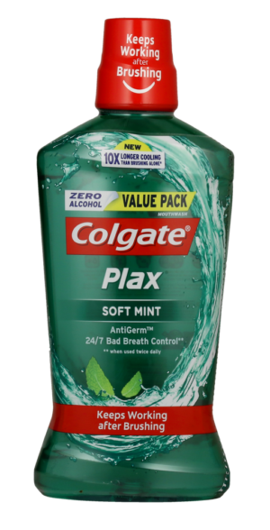 Colgate Plax Soft Mint Mouthwash 750ml