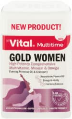 Vital Multitime Gold Women Capsules 60pk