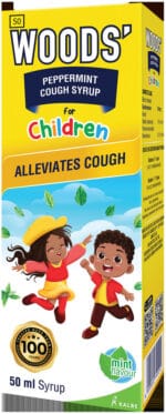 Woods' Peppermint Cough Syrup for Children 50ml
