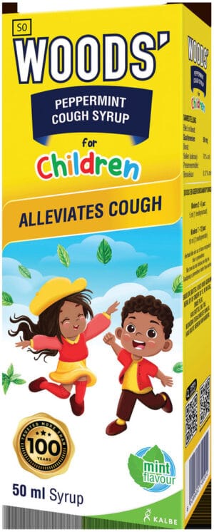 Woods' Peppermint Cough Syrup for Children 50ml