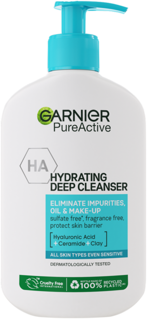 Garnier Pure Active Hydrating Deep Cleanser 250ml