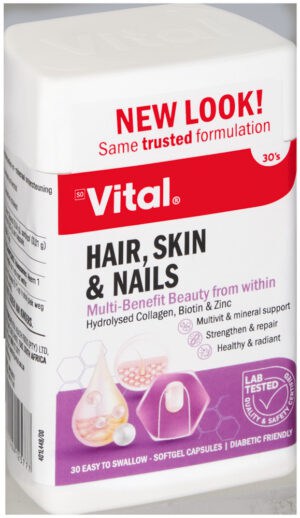 Vital Health Essentials Hair, Skin & Nails Antioxidant 30s