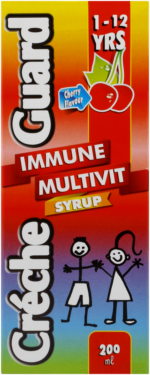 Créche Guard Cherry Flavour Immune Multivit Syrup 200ml