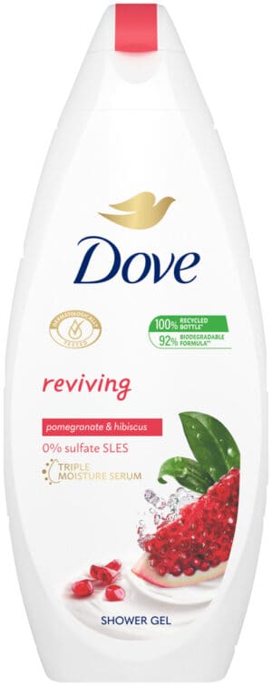 Dove Pomegranate and Hibiscus Reviving Body Wash 250ml