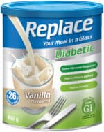 Replace Diabetic Vanilla Flavoured Shake 850g