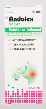 Andolex Mouth and Throat Spray 30ml