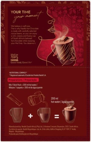 Nestlé Hot Chocolate 10 x 20g