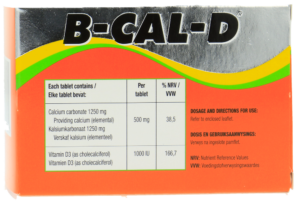 B-cal D Supplement Tablets 100pk