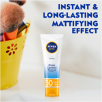 Nivea SUN UV Face SPF 50 Shine Control Cream 50ml