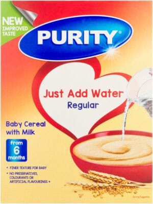 Purity From 6 Months Regular Baby Cereal with Milk 200g