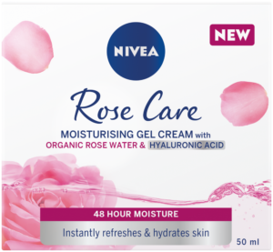 Nivea Rose Care Moisturising Gel Cream 50ml