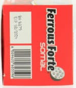 Ferrous Forte Somal Iron Supplement Capsules 60pk
