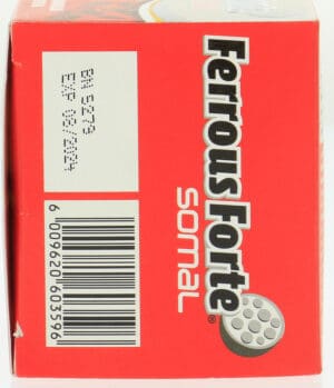 Ferrous Forte Somal Iron Supplement Capsules 60pk