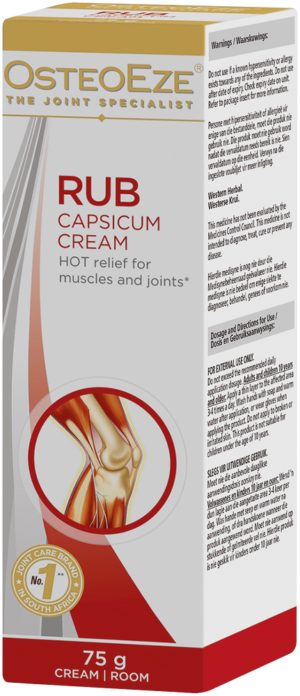 Osteoeze Rub Capsicum Cream 75g