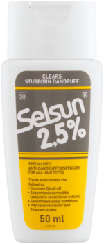 Selsun 2.5% Selenium Sulphide Shampoo 50ml