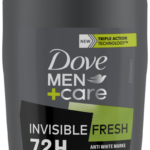 Dove Men+Care Invisible Fresh Antiperspirant Roll-On Deodorant 50ml