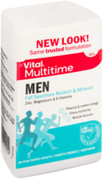 Vital Multitime Full Spectrum Multivit & Mineral for Men 30pk