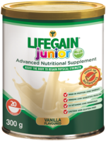 Lifegain Junior Vanilla Flavoured Advanced Nutritional Supplement 300g