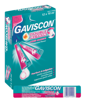 Gaviscon Peppermint Flavour Antacid Liquid 12 x 10ml
