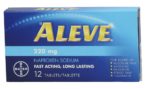 Aleve 220mg Naproxen Sodium Pain Relief Tablets 12pk