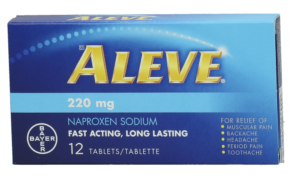 Aleve 220mg Naproxen Sodium Pain Relief Tablets 12pk