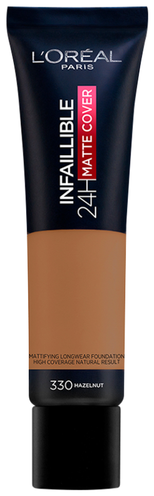 image-0 L'oréal Paris Infaillible Hazelnut 24H Matte Cover Foundation 30ml