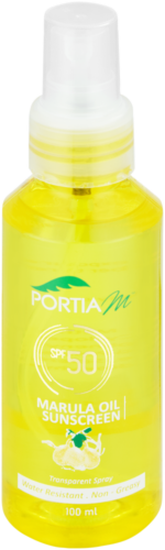Portia M Marula SPF 50 Oil Sunscreen Spray 100ml