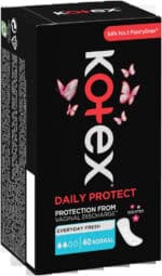Kotex Daily Protect Normal Scented Pantyliners 40pk