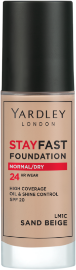 Yardley Stayfast Sand Beige SPF 20 24HR Foundation 30ml