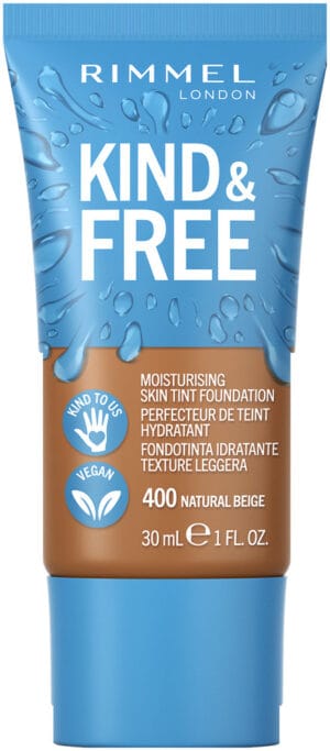 Rimmel Kind & Free Natural Beige Moisturising Skin Tint Foundation 30ml