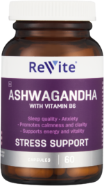 Revite Ashwagandha with Vitamin B6 Capsules 60pk