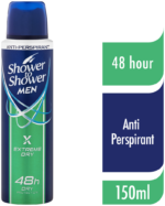 Shower To Shower Men Extreme Dry Anti-Perspirant Spray 150ml