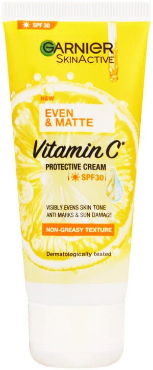 Garnier SkinActive SPF 30 Even & Matte Vitamin C Protective Cream 50ml