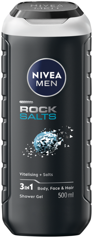Nivea MEN Rock Salts 3-in-1 Shower Gel 500ml
