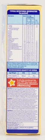 Purity From 7 Months Mixed Fruit Flavour Baby Cereal 200g