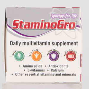 Staminogro Daily Multivitamin Supplement Tablets 30pk