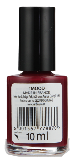 Yardley Stayfast #Mood Nail Vinyl 10ml