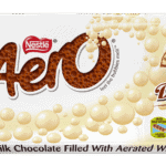 Nestlé Aero Duet Milk Chocolate Slab 135g