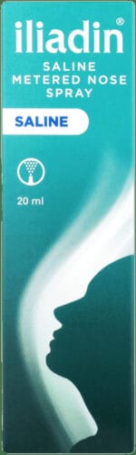 Iliadin Saline Metered Nose Spray 20ml