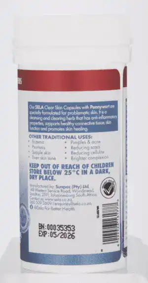 SELA Clear Skin Capsules 30pk