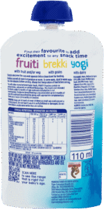 Purity From 6 Months Yoghurt with Banana, Mixed Berries & Apple Yogi 110ml