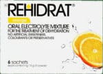Rehidrat Orange Oral Electrolyte Mixture 6 x 14g