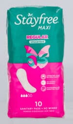 Stayfree Maxi Regular Sanitary Pads 10pk
