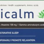 Relicalm 100mg L-theanine Night Tablets 40pk