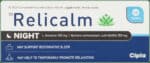 Relicalm 100mg L-theanine Night Tablets 40pk