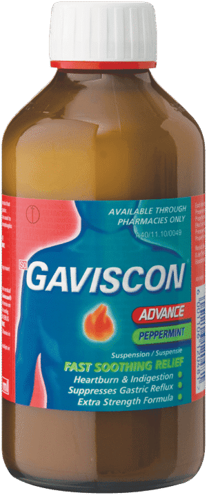Gaviscon Advance Peppermint Antacid Liquid 500ml