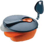 Tommee Tippee Feeding Bowls with Travel Lid & Spoon 4pc